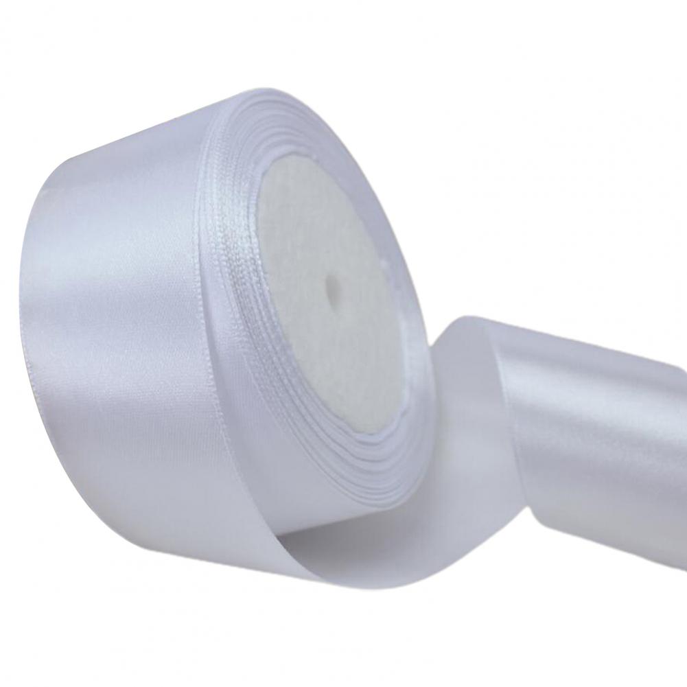 Wedding Ribbon 4cm Wide Ribbon Elegant Satin Ribbon Roll for Wedding Bouquets Gift Wrapping Home Decor 22m X 4cm Wide for Bow