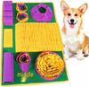 Pet Sniffing Mat: Indoor Dog & Cat Foraging Toy, Decompression Puzzle & Slow Feeder