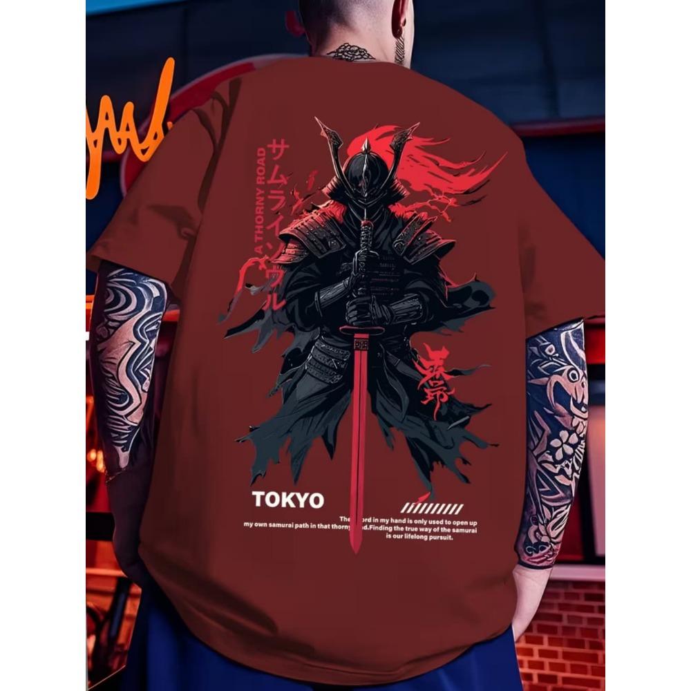Moda Estiva da Uomo e Donna T-shirt con Stampa 3D Stampa Anime Giapponese Casual Poliestere Girocollo Manica Corta Casual