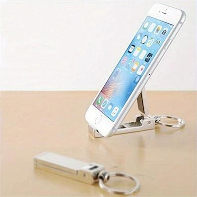 1PC Gancio Pieghevole per Borsetta Porta Cellulare da Tavolo Multifunzionale Supporto Universale Portante