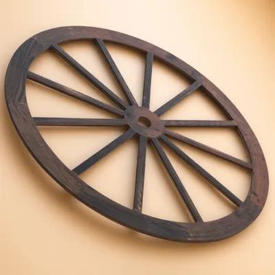Ruota di Carro in Legno Decorazione da Parete Stile Semplice Rustico Casa Ufficio Giardino Decorazione da Appendere Decorazione da Parete Ruota di Carro