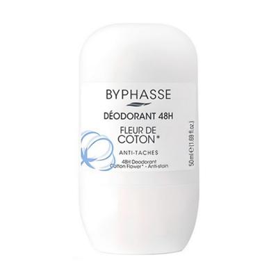 Byphasse Deodorant Roll-On mit Baumwollblüten (50ml)