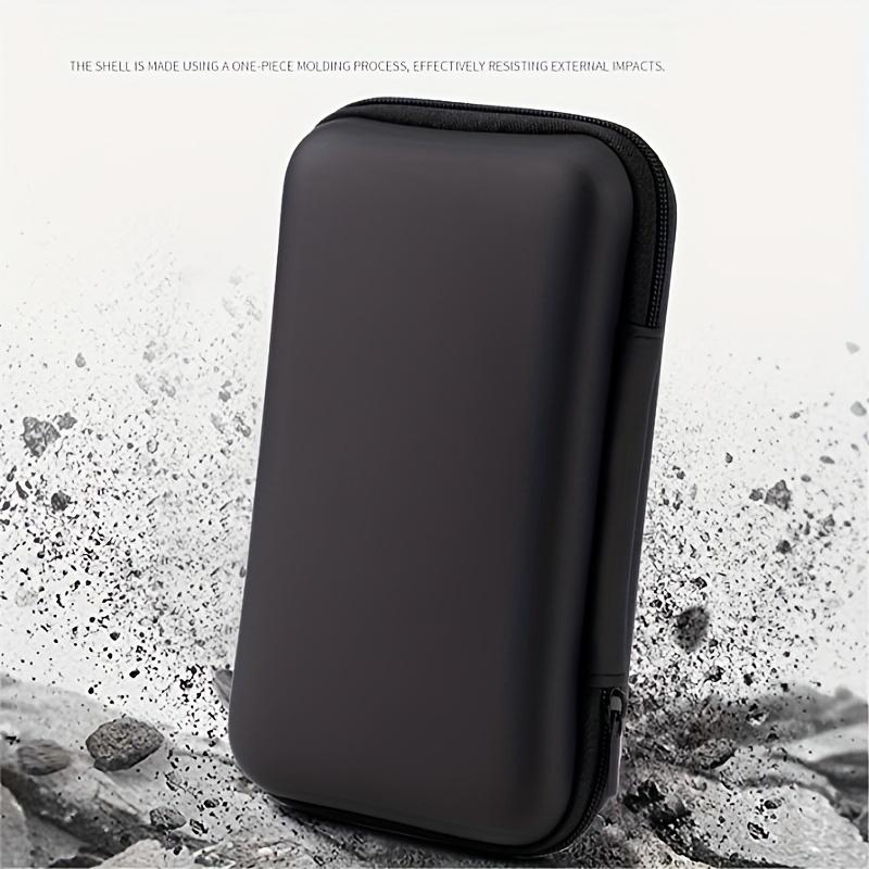 EVA Storage Bag, EVA Digital Storage Bag, Smooth & Stain-Resistant, Digital Accessories Organizer, Portable Zippered Cable Pouch