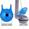 2Pcs Blue Toilet Flapper Replacement Compatible with Gerber 99-788 3 Inch Toilet