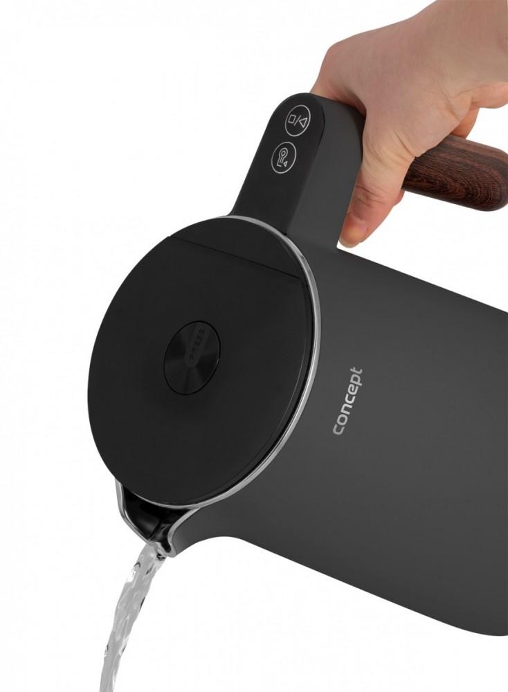 Electric kettle RK3304 Norwood 1.5l, deep grey