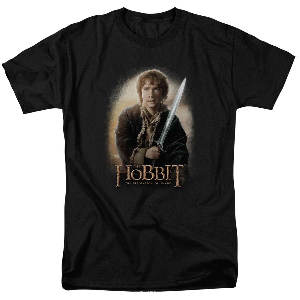 The Lord of The Rings The Hobbit - Bilbo And Sting - Adult T-Shirt S