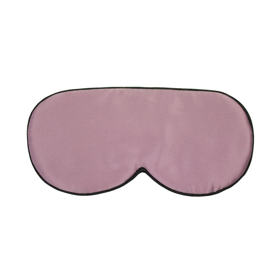 Solid Adult Color Double Sided Silk Eye Mask Sleeping Nighttime Supplies Rest