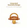 Food Grade Ultra Soft Silicone Baby Pacifiers 1/2 Pcs With Portable Storage Case For 0-12 Months Infants Soothing