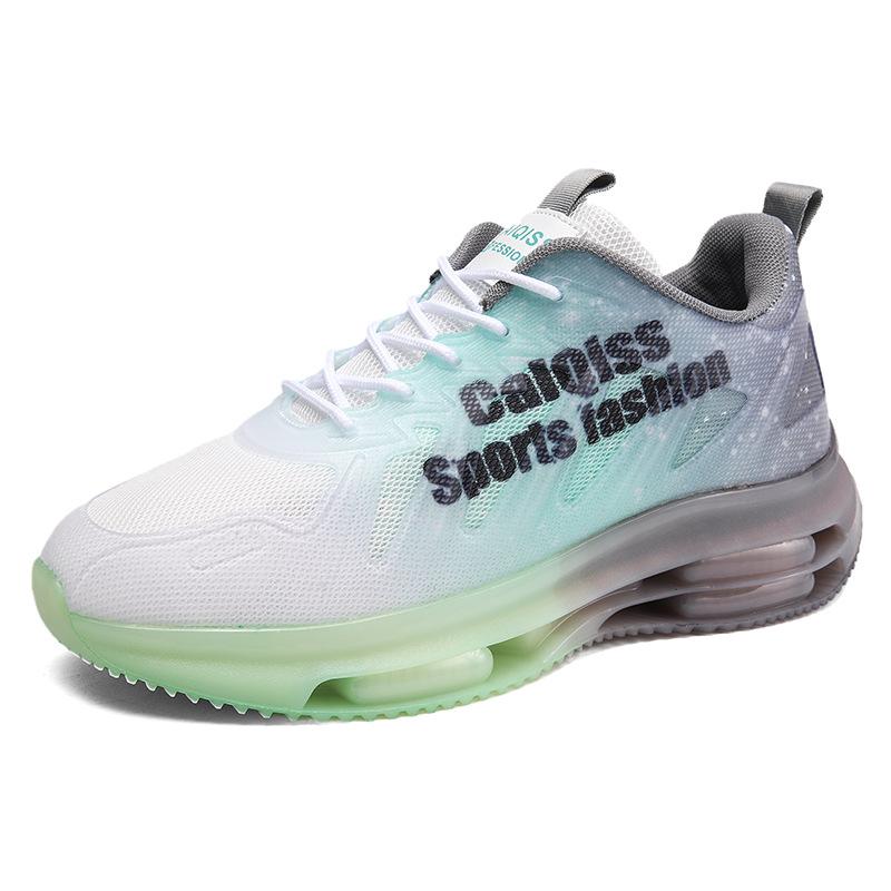 Men's shoes new spring youth leisure sports running luminous soft-soled coconut light dad shoes