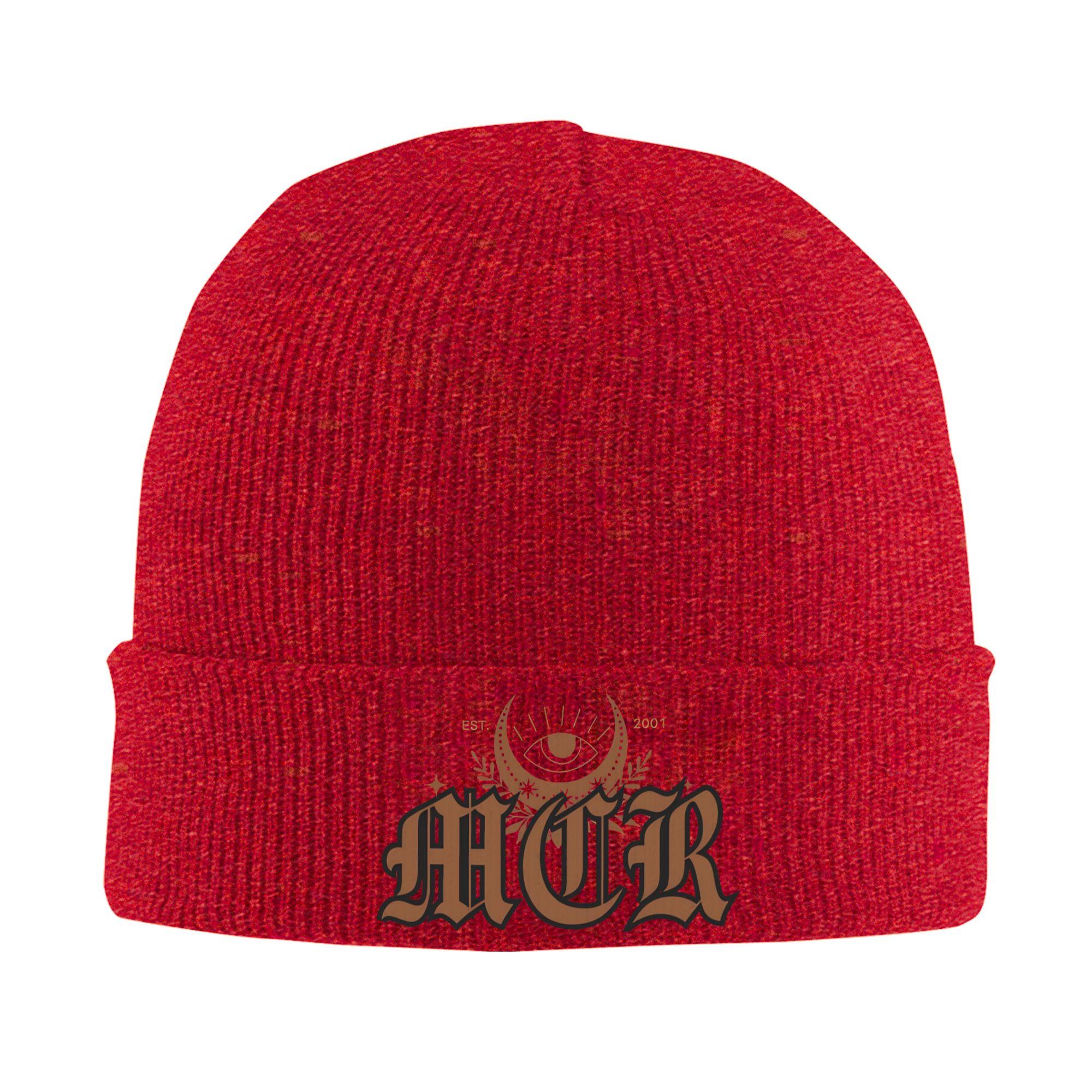

MCR My Chemical RoUnisexce band 2025 the black parade tour Knitted Hat for Women Unisex Beanie Winter Hat Acrylic Crochet Caps One Size
