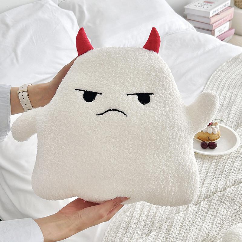 Plush Demon Doll Pillow With Cartoon Anime Design For Halloween Gift