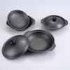 Commercial Cast Iron Pot for Crispy Rice and Clay Pot Dishes, Compatible with Induction Cookers
