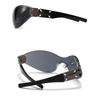 Y2K Rimless Metal Sunglasses Luxury Brand Designer Vintage UV400 Protection Punk Style for Women Men