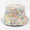 Spring and Summer Cotton Print Bucket Hat Fisherman Hat Outdoor Travel Sun Cap For Men And Women 160