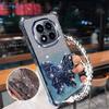 Butterfly Folding Stand Bracelet Phone Case For Honor Magic 7 Lite X9C X9A X9B X6A X6B X8A X8B X8C X7A Glitter Shockproof Cover