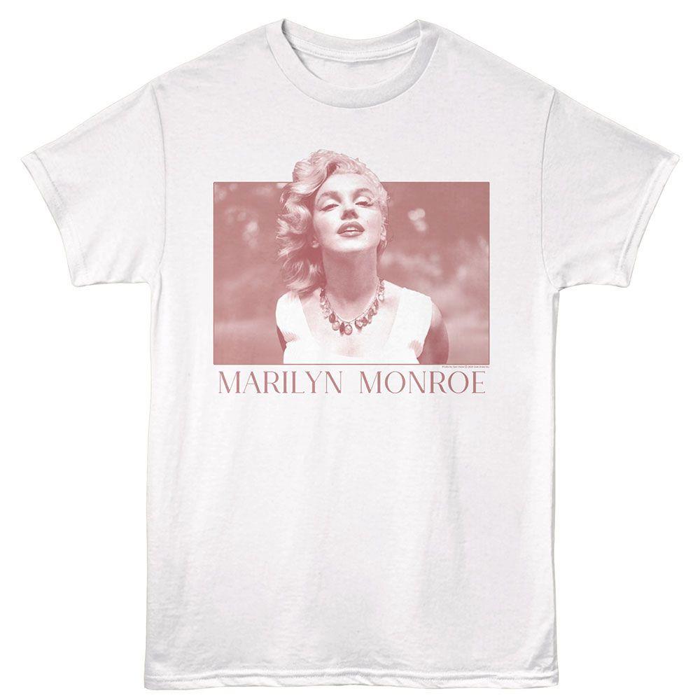 Marilyn Monroe Simple Box White Icon Shirt XXXXL