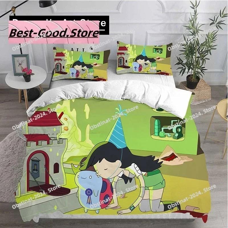 Neues Bravest Warriors Spiel Bettwäsche-Set Bettbezug Kissenbezug Bettwäsche Set Erwachsener Junge Mädchen Schlafzimmer Dekoration Kinder Geschenk Einzel Doppel Groß