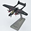 Neu 1:Maßstab 1:144 Zweiter Weltkrieg USAF P-61 Black Widow Bomberflugzeug Schwarzes Diecast-Modell, Flugzeug-Souvenir Statische Display für Sammlung Geschenk