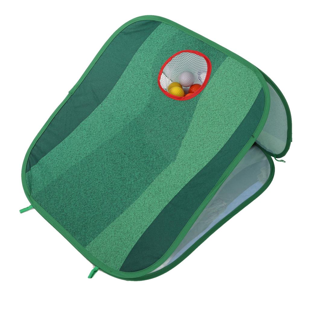 Golf Course Sandbag Board with Hitting Pads Tent Nails Durable Outdoor Golf Chipping Net Set