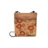 Creare Kiki Poshette Women Diagonal Carry Lightweight Small Made Japan Persimmon Dye Traditional Clothing Mini Shoulder Bag Two Zippers Mothers Gift