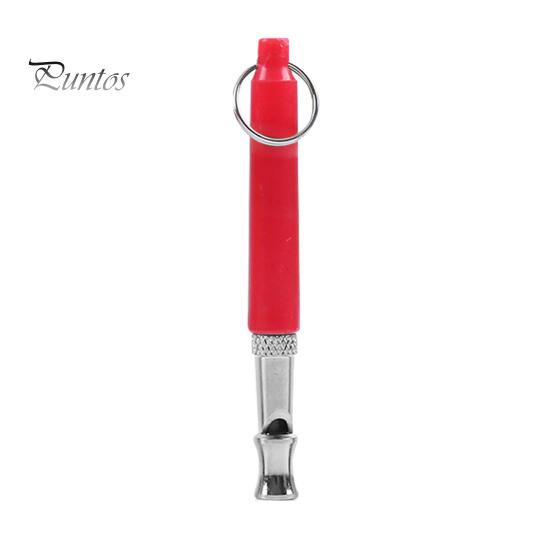 

Свисток для собак, свисток для дрессировки щенков с шнурком, регулируемый ультразвуковой бесшумный свисток для собак, чтобы остановить лай соседских собак красный