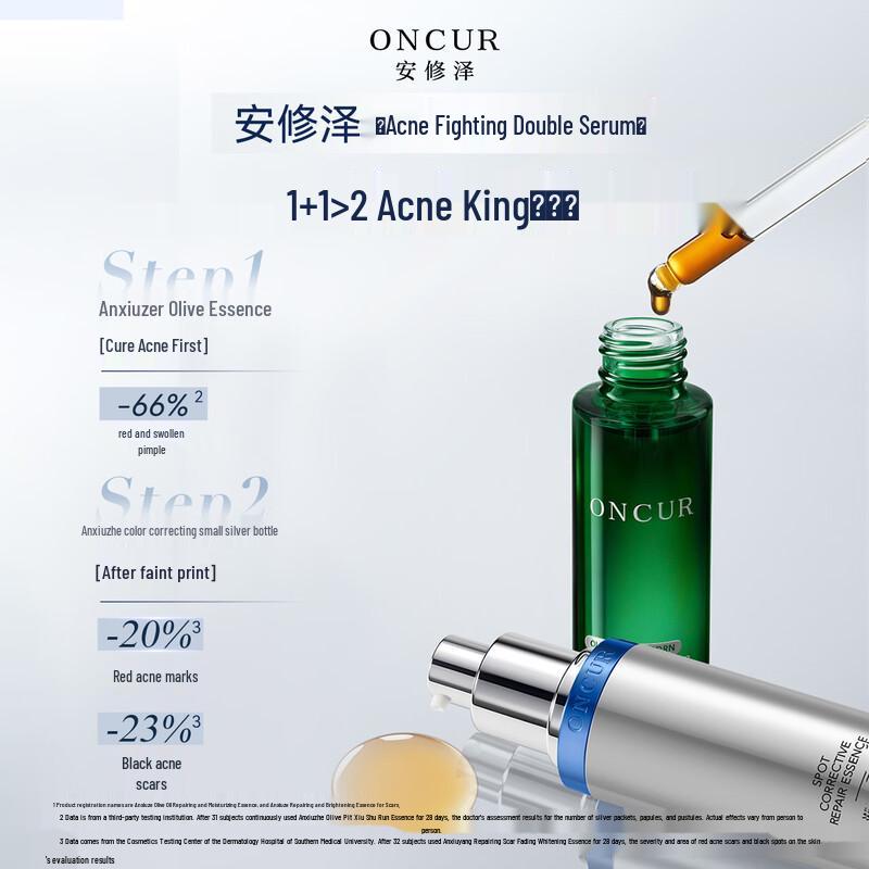 Anxiuze Acne Repair & Whitening Essence CP Set