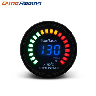 Dynoracing 2" 52MM digitální 20 LED EGT Teploměr výfukových plynů Auto Styling Auto Auto Auto Auto Auto Auto EGT Teploměr autometr