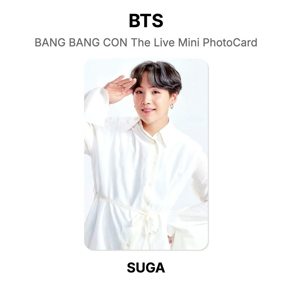 BTS BANG BANG CON The Live Mini PhotoCard Official Photocard