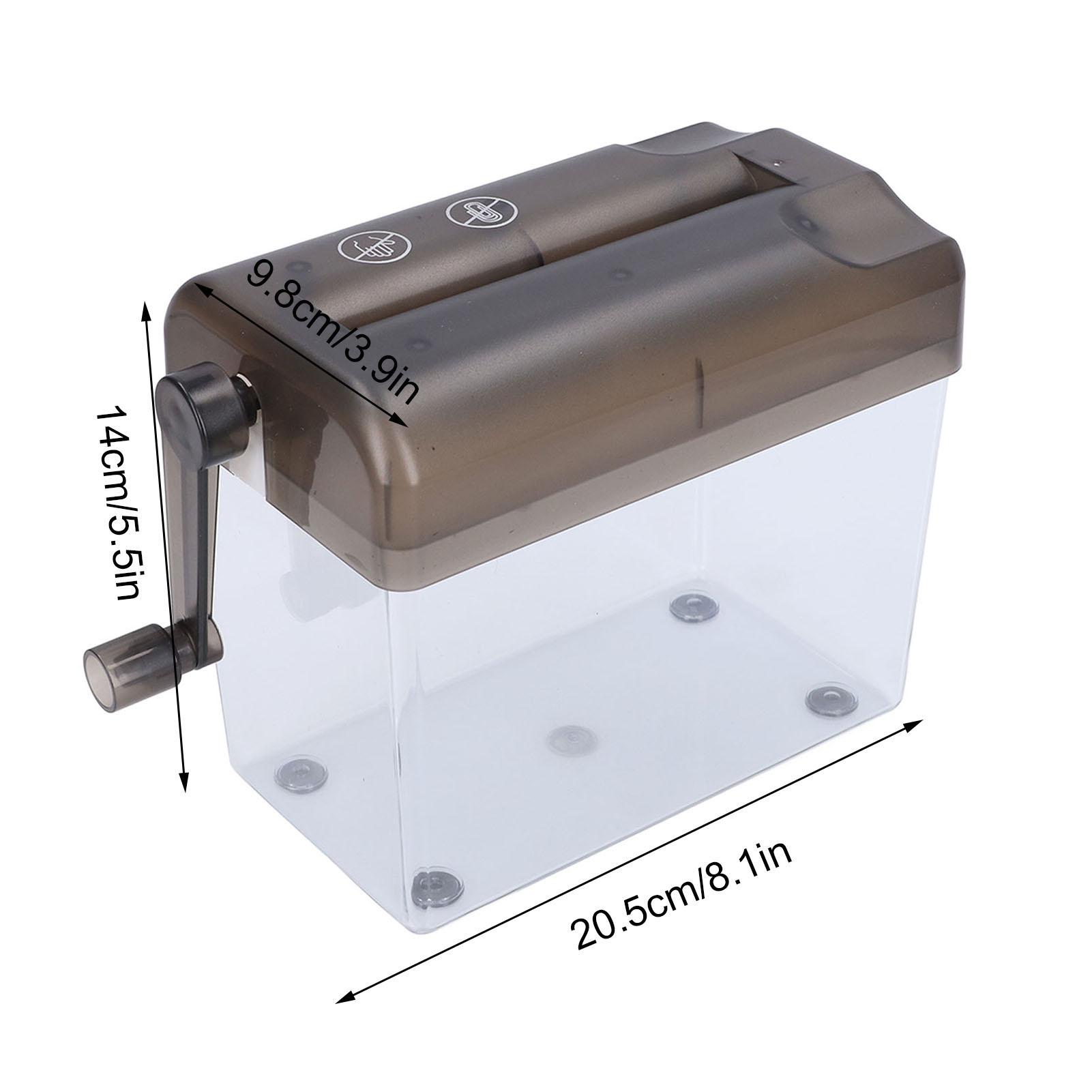 

Manual Paper Portable Manual Compact Structure Simple Hand Crank for Desktop Home