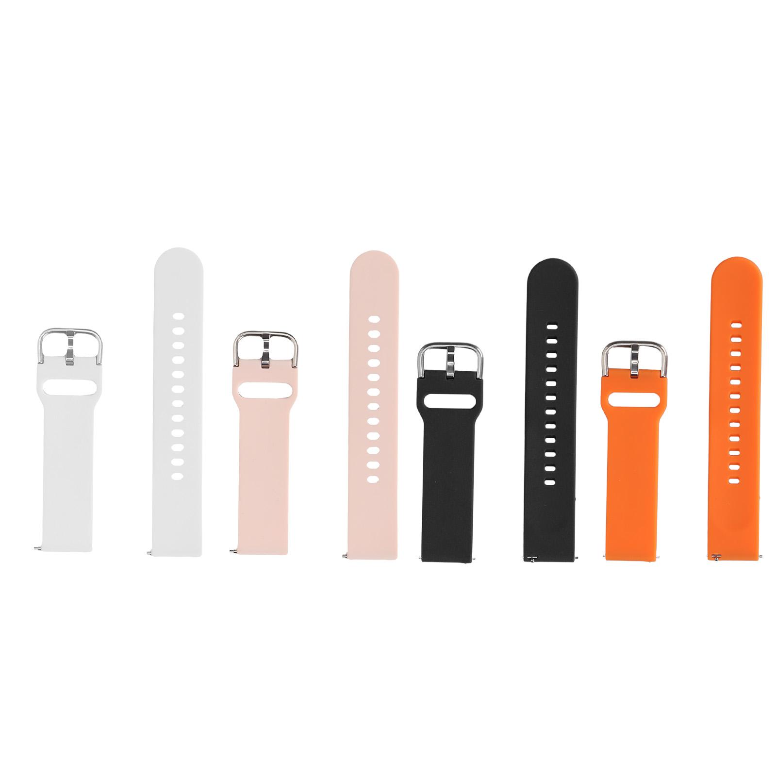 

Силиконовый ремешок для умных часов 20 мм, одноцветный ремешок для часов Amazfit GTS 3 GTS 2 Bip S Bip U