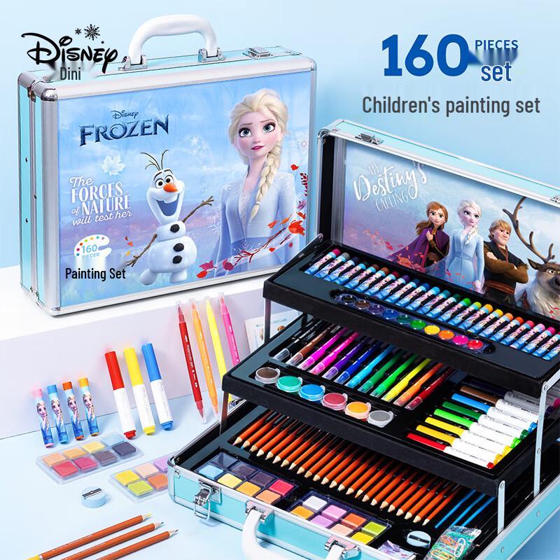 Disney Princess Elsa 160-Piece Deluxe Art Set
