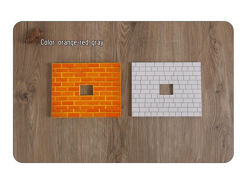 Northern Magic Upgraded Single-Sided Windproof Brick Wall Prop