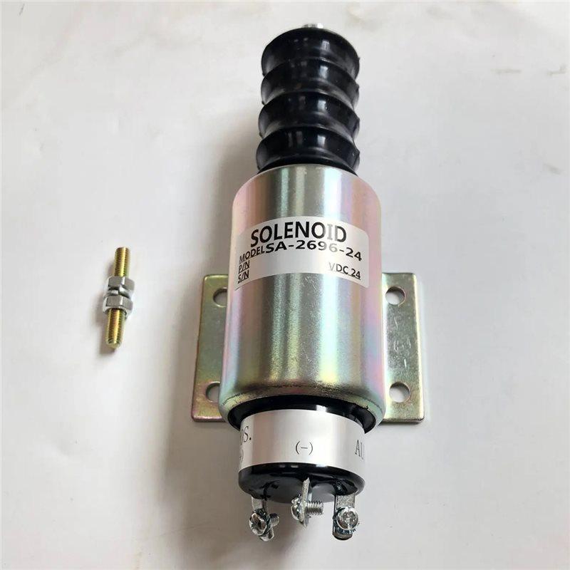 SA-2696-A 24V Stop Shutdown Solenoid Valve New Fuel Control For Diesel Engine Systems