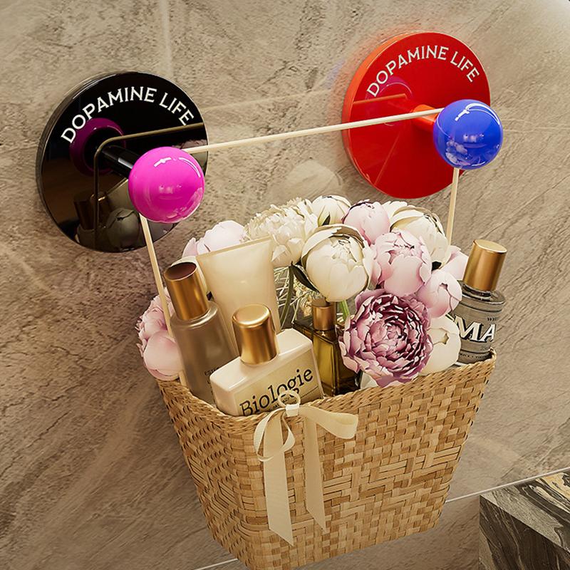 Adhesive Wall Hook Dopamine Adhesive Hooks Durable Simple Stable Wall Hook Bathroom Storage Accessories Room Door Coat Hooks