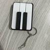 Novelty Piano Stress Clicker Keychain 5-key Press Piano Key Fidget Figurine  Backpack