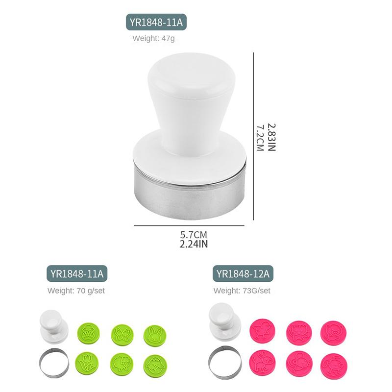Stainless Steel Biscuit Mold, Cookie Seal, Three-Dimensional Christmas Resurrection, Biscuit Mold, Baking Tool