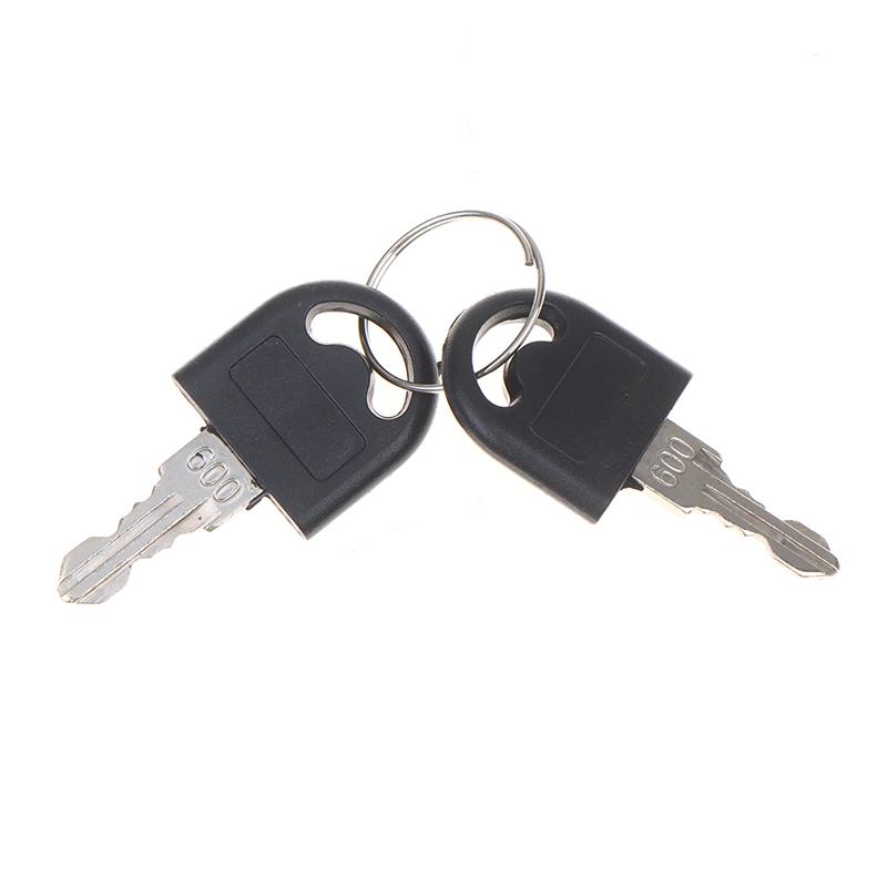 2Sets Stainless Steel Roll Paper Dispenser Lock Core Replacement Key Anti-Theft Design for Commercial Public Restrooms