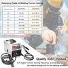 2 In 1 IGBT 220V Inverter Welder MIG MMA Welding Machine DC Automatic Wire Feeding Contact Welding Non-Gas Gas-Shielded ARC Welder