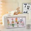 Clear Acrylic Display Case for Action Figures, Dustproof and Stackable Organizer, 23.2x12.2x14.3cm