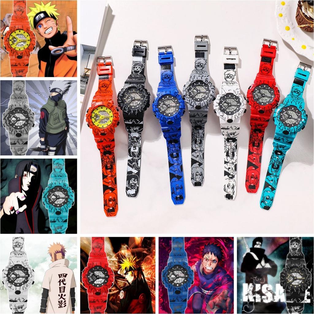 Sveglia Orologio Luce Notturna Spirale Naruto Per Bambini, Studenti E Appassionati Di Sport