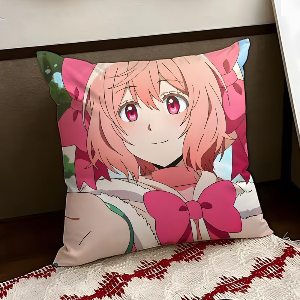 Anime  RRMMJ Cushion Cover Reversible Soft Durable Pillow Cover Home  Car MultiScene Use for Daily Comfort