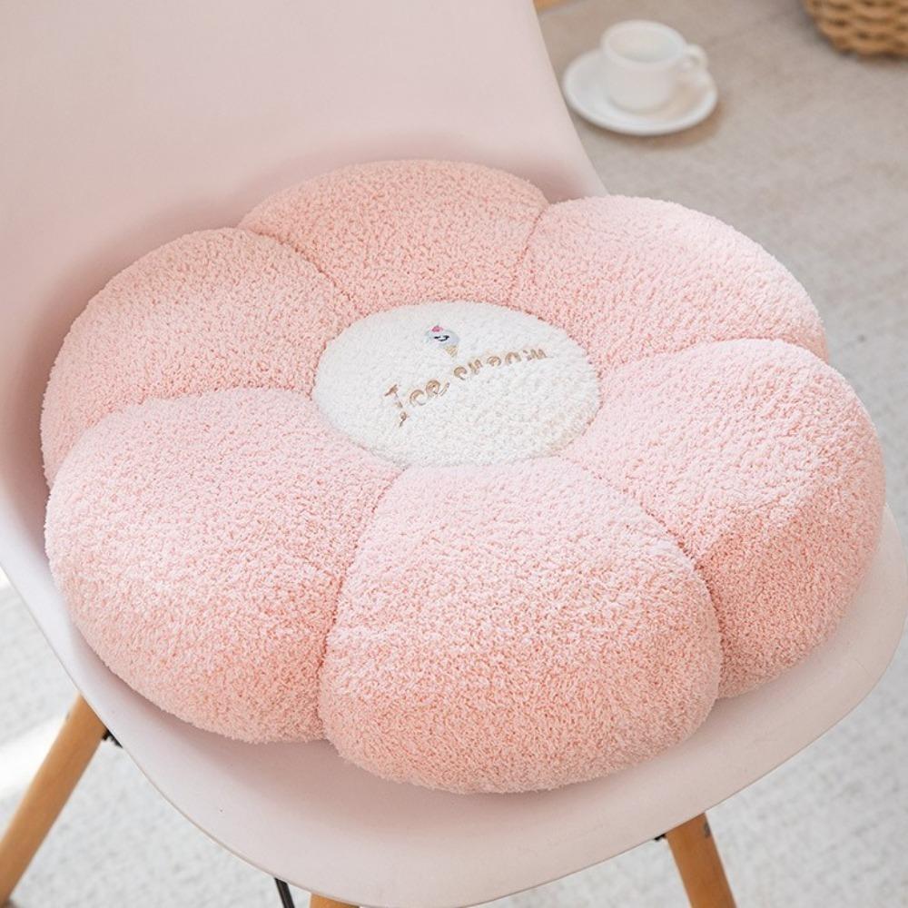 Thickened Cartoon Pattern Floor Cushion Round Seat Cushion Cute Tatami Seat Pad Living Room