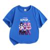 Kids Boys Girls Crew Neck Short Sleeve 100% Cotton T-Shirt,