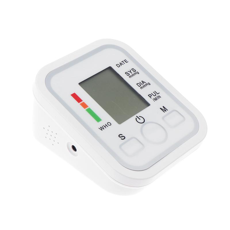English Voice Digital Arm Blood Pressure Meter Cuff Medical Automatic Pressure Tonometer Tensiometer Baumanometer