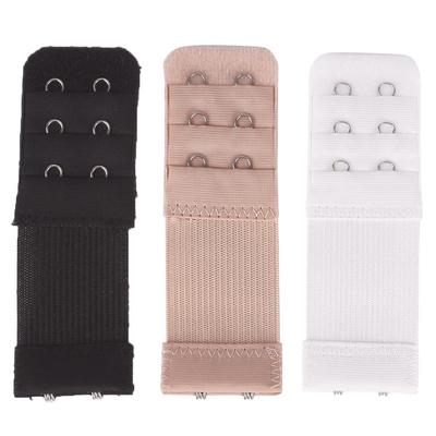 3Pcs Soft Ladies 2/3 Hook Bra Extender Bra Extension Strap Underwear Belt Adding