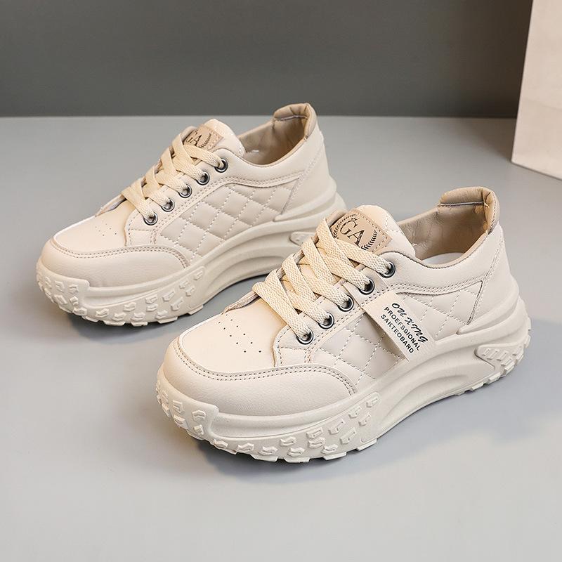 

[Customized] Q059 new 2025 spring and autumn explosive thick-soled heightened casual women s shoes daddy shoes street photography trend 40
