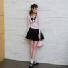 CEST MOIDEW Cest_Ribbon Dot Long Sleeve Top