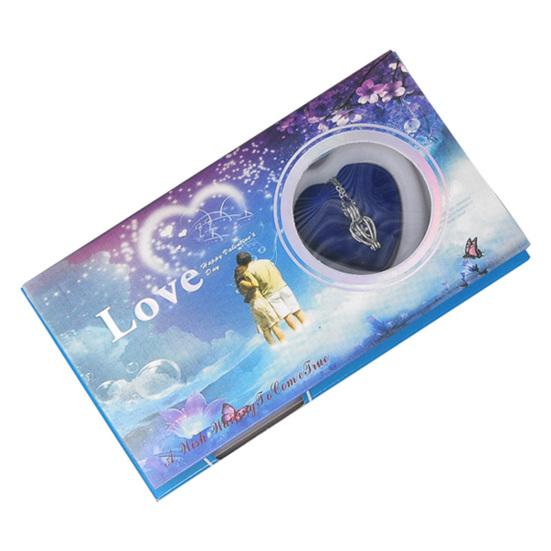 Set di collane Finitura pregiata Facile da usare Gabbia portatile con ciondolo Regalo ornamentale Kit per la creazione di collane fai-da-te ipoallergenico Accessori per gioielli