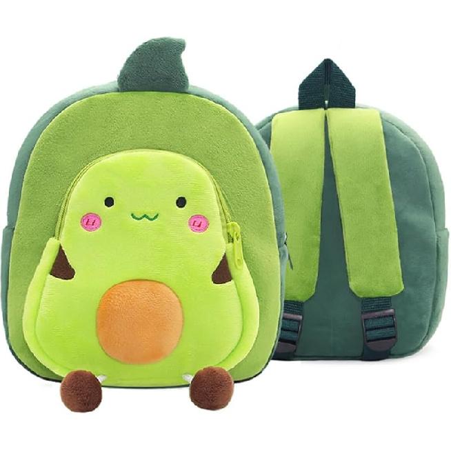 Toddler Backpack Zoo Plush Mini Daypack Animal Cartoon Travel Bag for Baby Girl Boy