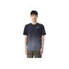 Li-Ning Comfortable Simple Breathable Outdoor Casual Fitness Short Sleeve T-Shirt Men Tops Black Water-Droplet-Gray-Gradient AHSU817-1